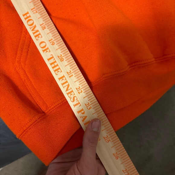 vintage boise state sweatshirt Hoodie Small Orange MV Sports NWOT Broncos - Picture 11 of 13